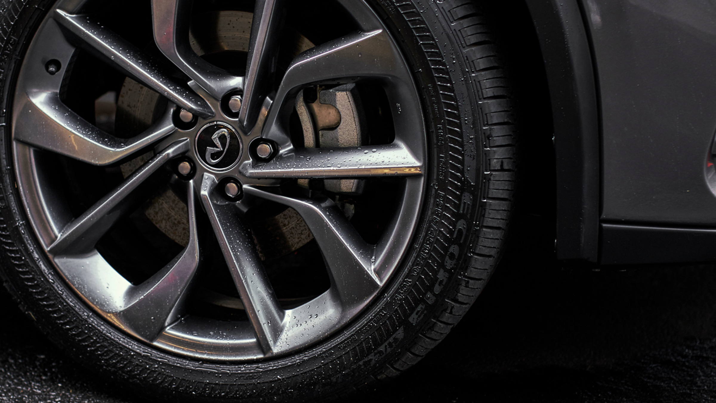2022 INFINITI QX50 SUV exterior tire.